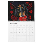 Dachshond Kalender (Feb 2027)