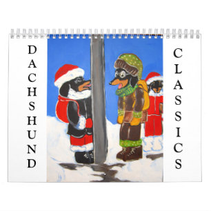 Dachshond Kalender
