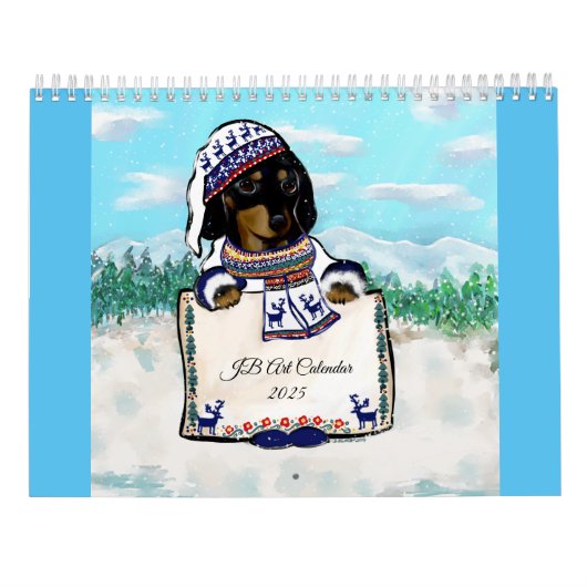 Dachshond    kalender (Achterkant)