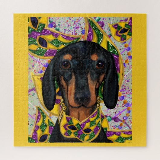 Dachshond legpuzzel (Verticaal)