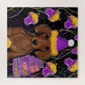 Dachshond         legpuzzel (Horizontaal)