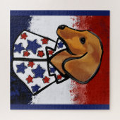 DACHSHOND         LEGPUZZEL (Horizontaal)