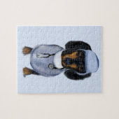 Dachshond Legpuzzel (Horizontaal)
