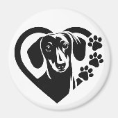 Dachshond Magneet (Voorkant)