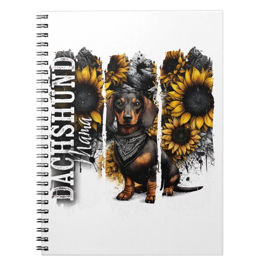 Dachshond Mama Notitieboek (Voorkant)