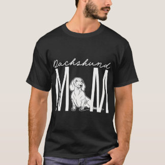 Dachshond moeder t-shirt