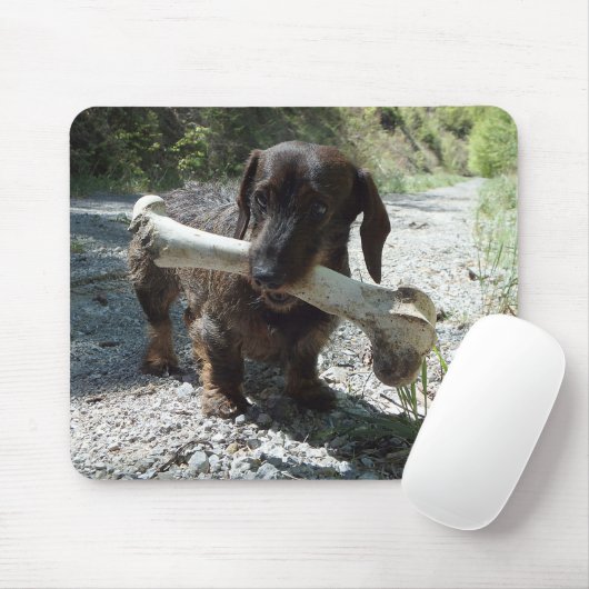 Dachshond Muismat (Met muis)