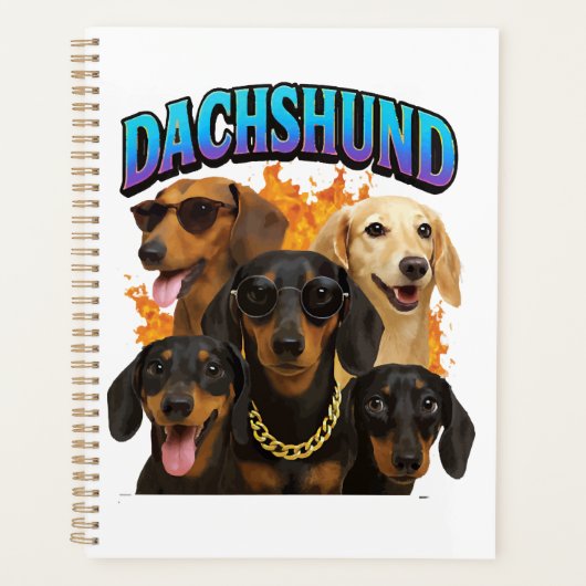 Dachshond Planner (Voorkant)