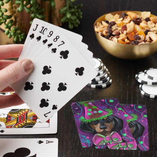 Dachshond Pokerkaarten (Insitu)