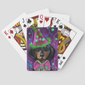 Dachshond Pokerkaarten (Achterkant)