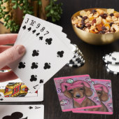 Dachshond Pokerkaarten (Insitu)