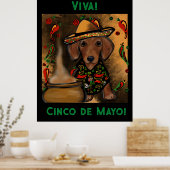 Dachshond     poster (Keuken)