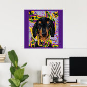 Dachshond        poster (Thuiskantoor)