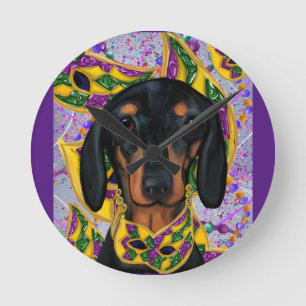 Dachshond          ronde klok