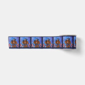 Dachshond Satijnen Lint (Voorkant)