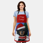 Dachshond  schort (Gedragen)