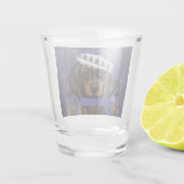 Dachshond  shot glas (Achterkant)