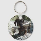 Dachshond Sleutelhanger (Achterkant)