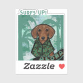 Dachshond sticker (Vel)