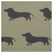 Dachshond Stof (Swatch)