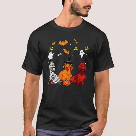 Dachshond T-shirt (Voorkant)