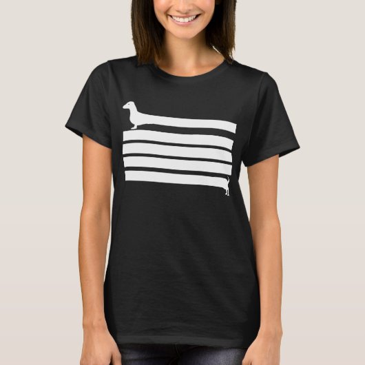 Dachshond T-shirt (Voorkant)