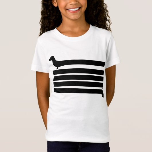 Dachshond T-shirt (Voorkant)