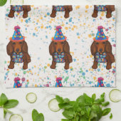 Dachshond        theedoek (Gevouwen)