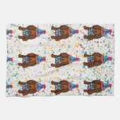 Dachshond        theedoek (Horizontaal)