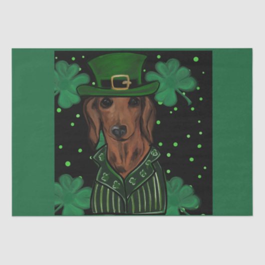 DACHSHOND          TISSUEPAPIER (Voorkant)