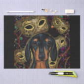 Dachshond tissuepapier (Craft)