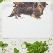 Dachshond Variëteiten Theedoek (Gevouwen)