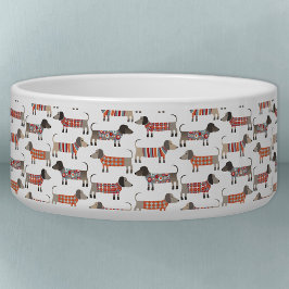 Dachshond Worstelhond Voerbakje