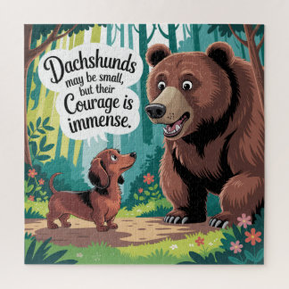 Dachshonden Kunnen Klein Zijn Legpuzzel