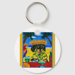 Dachshonden Sleutelhanger