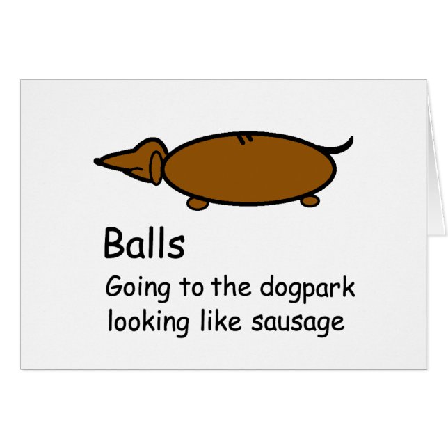Dachshund (Voorkant Horizontaal)