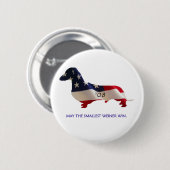 Dachshund '08 ronde button 5,7 cm (Voorkant /achterkant)