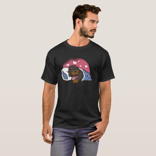 Dachshund  1 t-shirt (Voorkant volledig)