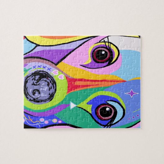 Dachshund 2 legpuzzel (Horizontaal)