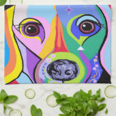 Dachshund 2 theedoek (Gevouwen)