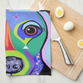 Dachshund 2 theedoek (Quarter Fold)