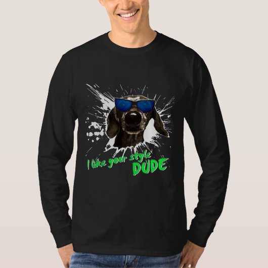 Dachshund 331 t-shirt (Voorkant)