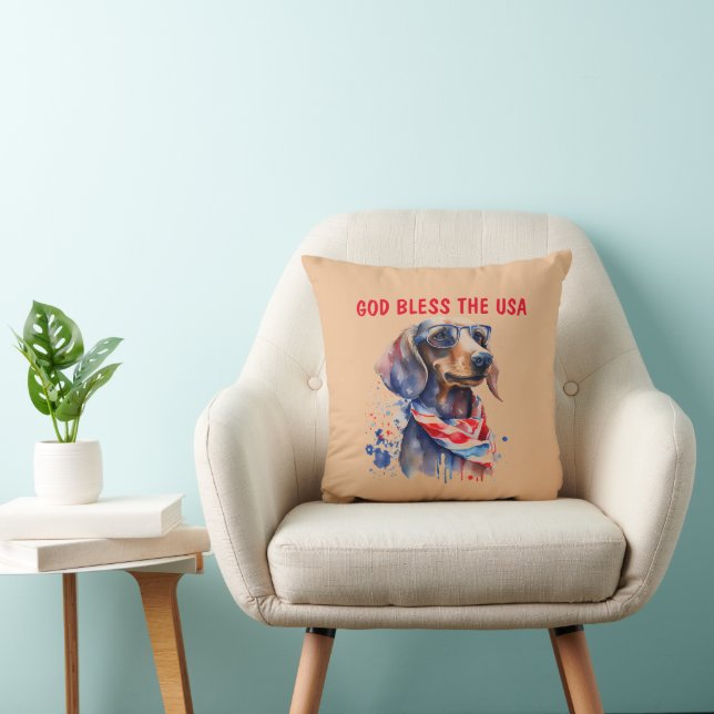 DACHSHUND 4 JULI Worpillow Kussen (Stoel)