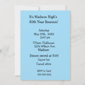 Dachshund 50ste jaar reünie kaart (Achterkant)