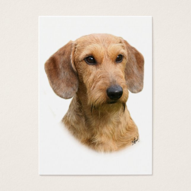 Dachshund 9Y426D-207-2 Visitekaartjes (Voorkant)