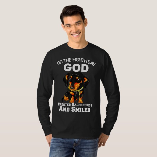 Dachshund A8ste T-shirt (Voorkant volledig)
