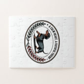 Dachshund A Calm Heart, A Faithful Friend Legpuzzel (Horizontaal)