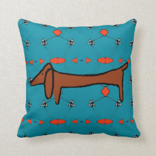 Dachshund Abstract Kussen