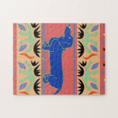 Dachshund abstract legpuzzel (Horizontaal)