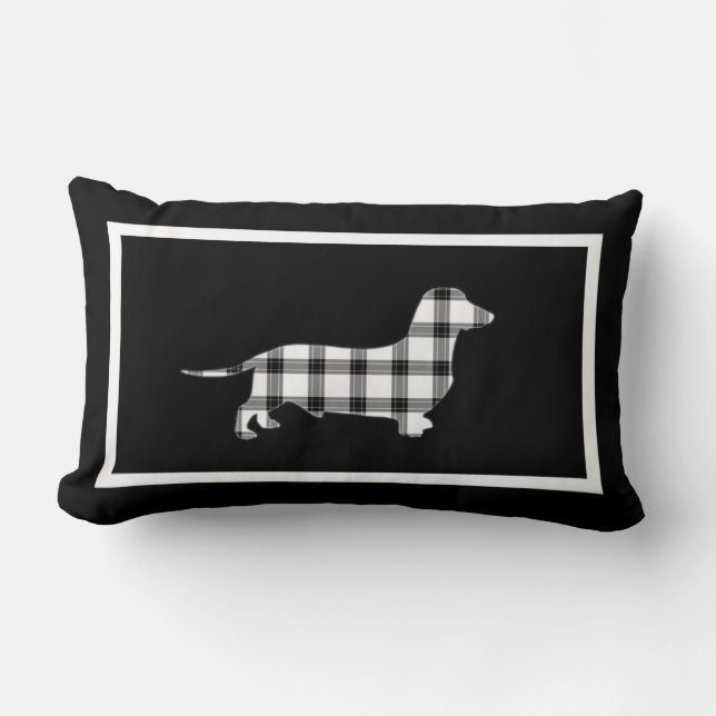 Dachshund Afbeelding Pillow Kussen (Voorkant)